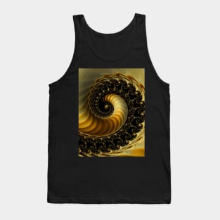 Golden Spiral Tank Top